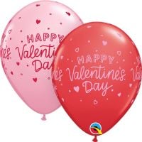 11" Valentine's Little Hearts (50pcs) Balloons