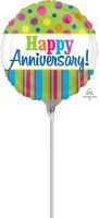 09" Bright Anniversary Balloon