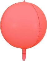 Orb 24" Neon Red Balloon