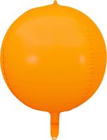 Orb 24" Neon Orange Balloon