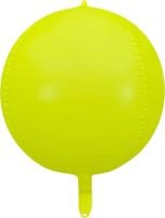 Orb 24" Neon Yellow Balloon
