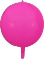 Orb 24" Neon Fuchsia Balloon