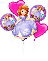 Balloon Bouquet Sofia the First