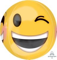 Orbz Winkling Emoticons Balloon