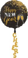 Multi-Balloon Cheers New Year (non-packaged) Balloon