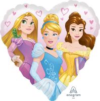 18" Princess Dream Big Heart Balloon