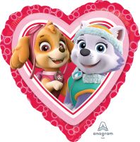 18" Paw Patrol Love - Girl Balloon