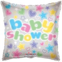 18" Baby Shower Clear View Balloon