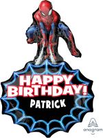 SuperShape Personalized Spider-Man Balloon