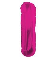 14" Pink Letter I Balloon