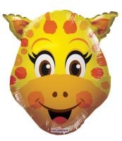 Mini Shape Giraffe Head Balloon