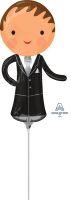 Mini Shape Handsome Groom Balloon