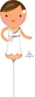 Mini Shape Lovely Bride Balloon