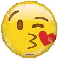 09" Smiley Kiss Balloon
