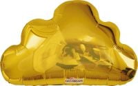 20" Gold Cloud Balloon