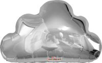 20" Silver Cloud Balloon