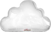 20" White Cloud Balloon