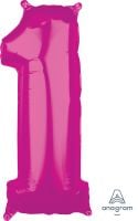 26" Pink Number 1 Balloon