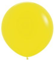 36" Fashion Yellow (2pcs) Sempertex Balloons