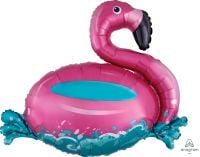 SuperShape Floating Flamingo Balloon