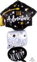 Multi-Balloon Grad Cap Bubbles