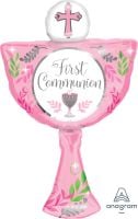 SuperShape Communion Day Girl Balloon