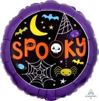 18" Spooky Web & Spiders Balloon