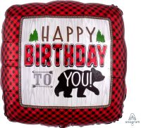 Jumbo Little Lumberjack Birthday Balloon