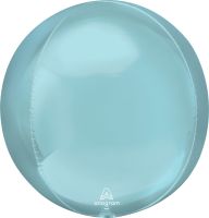 Orbz 16" Pastel Blue Balloon