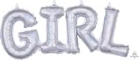 Phrase Girl Holographic Balloon