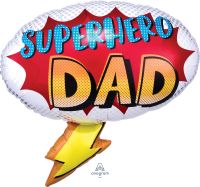 SuperShape Superhero Dad Balloon