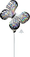 Mini Shape Iridescent Butterfly Balloon