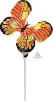 MiniShape Iridescent Monarch Butterfly Balloon
