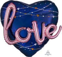 Multi-Balloon Navy Wedding