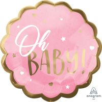 Jumbo Pink Baby Girl Balloon