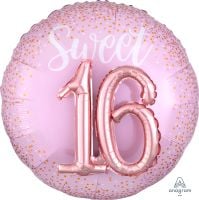 Multi-Balloon Sixteen Blush