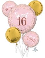 Balloon Bouquet Sixteen Blush