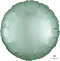 18" Satin Luxe Mint Green Circle (non-packaged) Balloon
