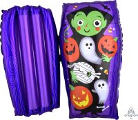 Multi-Balloon Open Coffin
