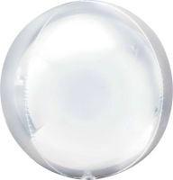 Orbz 16" White Balloon