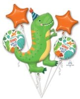 Balloon Bouquet Dinomite Party