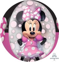 Orbz Clear Minnie Mouse Forever Balloon
