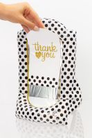 Gift-N-Flate Black Polka Dots Balloon