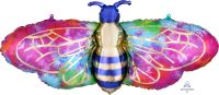 SuperShape Tie-Dye Bee Balloon