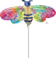 MiniShape Tie-Dye Bee Balloon