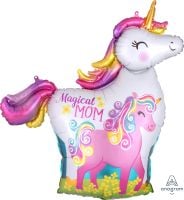 SuperShape Mama and Baby Unicorn Balloon
