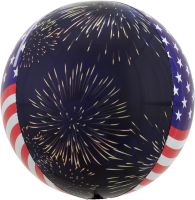 Orbz Stars, Stripes and Fireworks Balloon