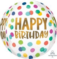 Orbz Happy Dots Balloon