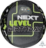 Orbz Level Up Birthday Balloon