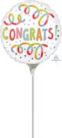 04" Congrats Swirls Balloon